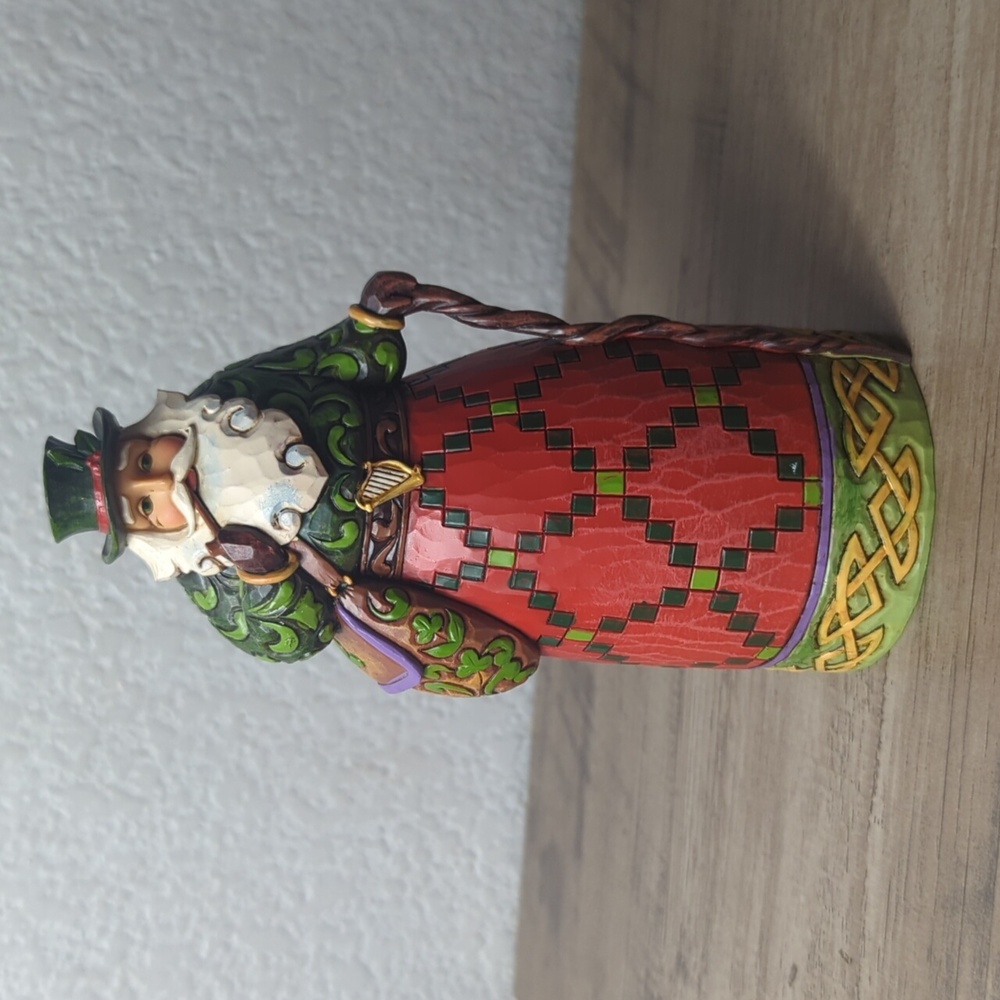Jim Shore 2010 Irish Santa Nollaig Shona Dhuit Figurine 4017647 Heartwood Creek